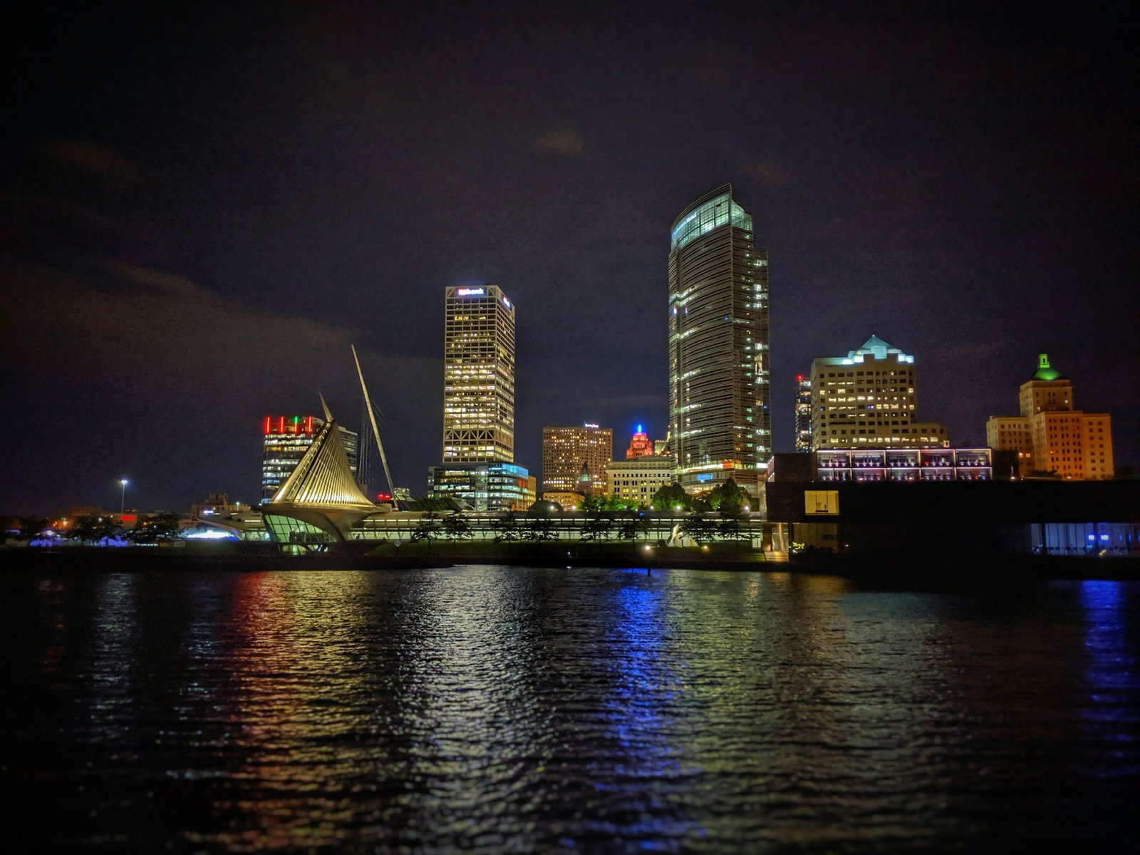 Milwaukee Skyline at Night